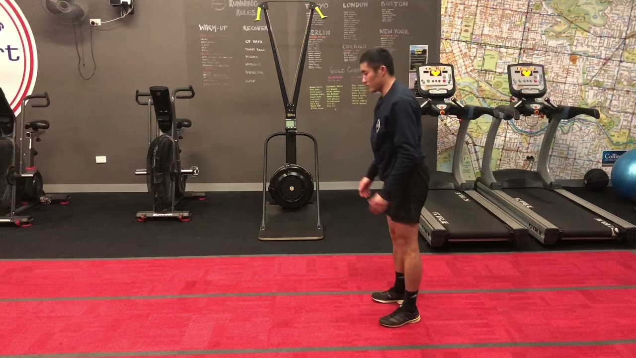 Double contact broad jump YouTube