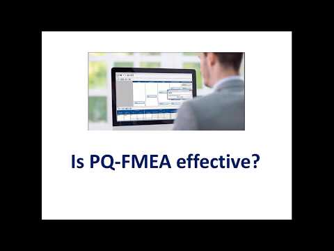 PQ-FMEA software - fast and effective FMEA