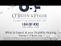 This is a presentation by Georgia Disability Attorney Thomas O'Brien regarding several common issues and situations that are encountered at Social Security Disability / SSI ALJ hearings.