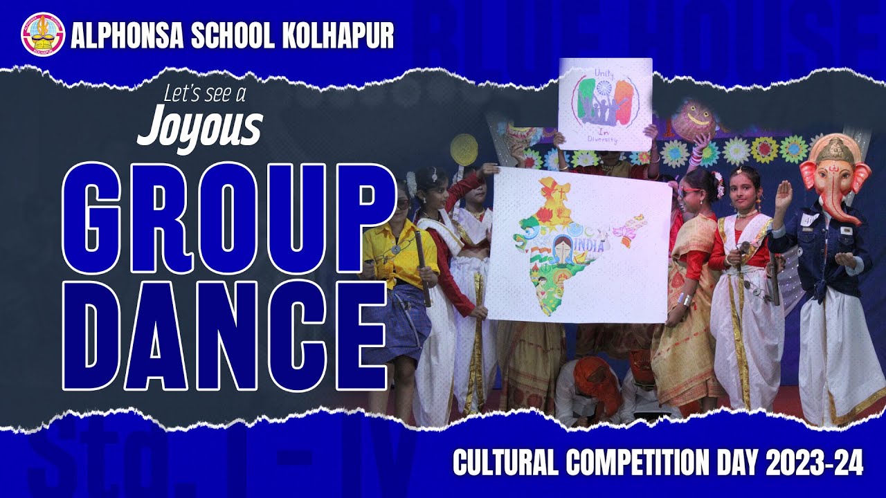 GROUP DANCE COMPETITION 2023 | BLUE HOUSE | ALPHONSA SCHOOL KOLHAPUR ...