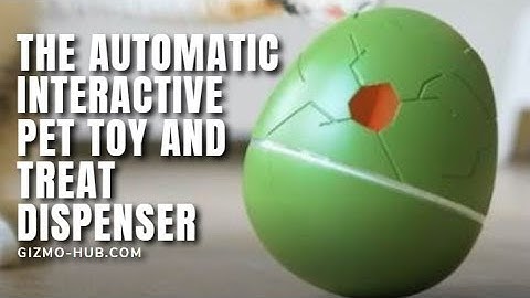 WICKED EGG : THE AUTOMATIC INTERACTIVE PET TOY AND TREAT DISPENSER | Gizmo-Hub.com