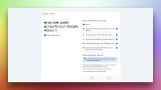 Connecting and Managing Nylas Email Integration with Google Account