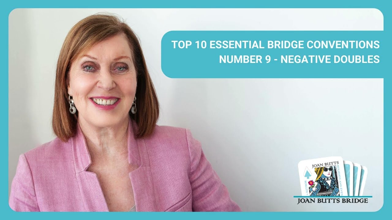Бридж Джоан Баттс — 10 основных правил бриджа — отрицательные даблы