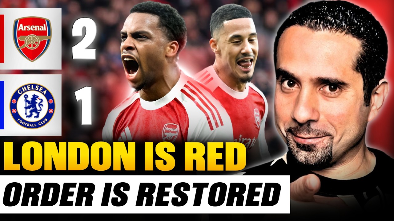 Arsenal Massive Win✅ 5 POINTS CLEAR🚨Saliba & Timber Monsters💪  Arsenal 2-1 Chelsea Reaction