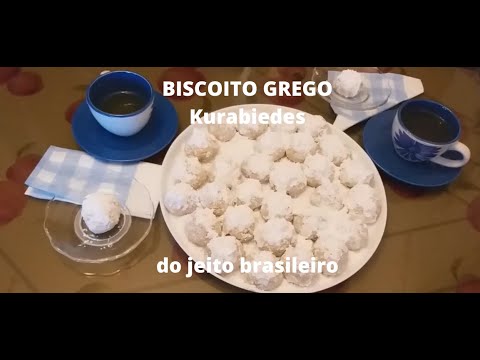 Vídeo: Biscoitos Gregos