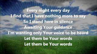 Give Me Words to Speak (Aaron Shust) - LYRICS chords