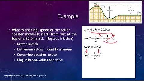 Lesson 3 - Lecture 2 - Potential Energy - OpenStax