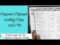 Weekly Plan With Me | Passion Planner