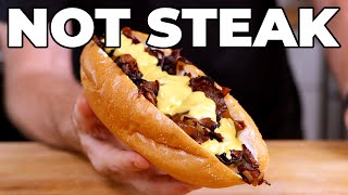 The Best Cheese Steak is actually from Carrots