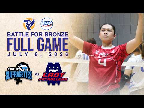 FULL GAME: PNP vs COMELEC Battle-for-Third at #UVLSeason4 | July 8, 2026