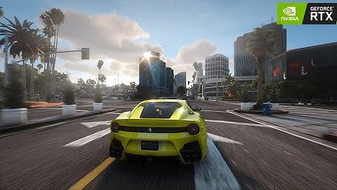 This is how GTA 6 GRAPHICS should look like? 2022 Ray Tracing RTX 3080 Graphics Mod!