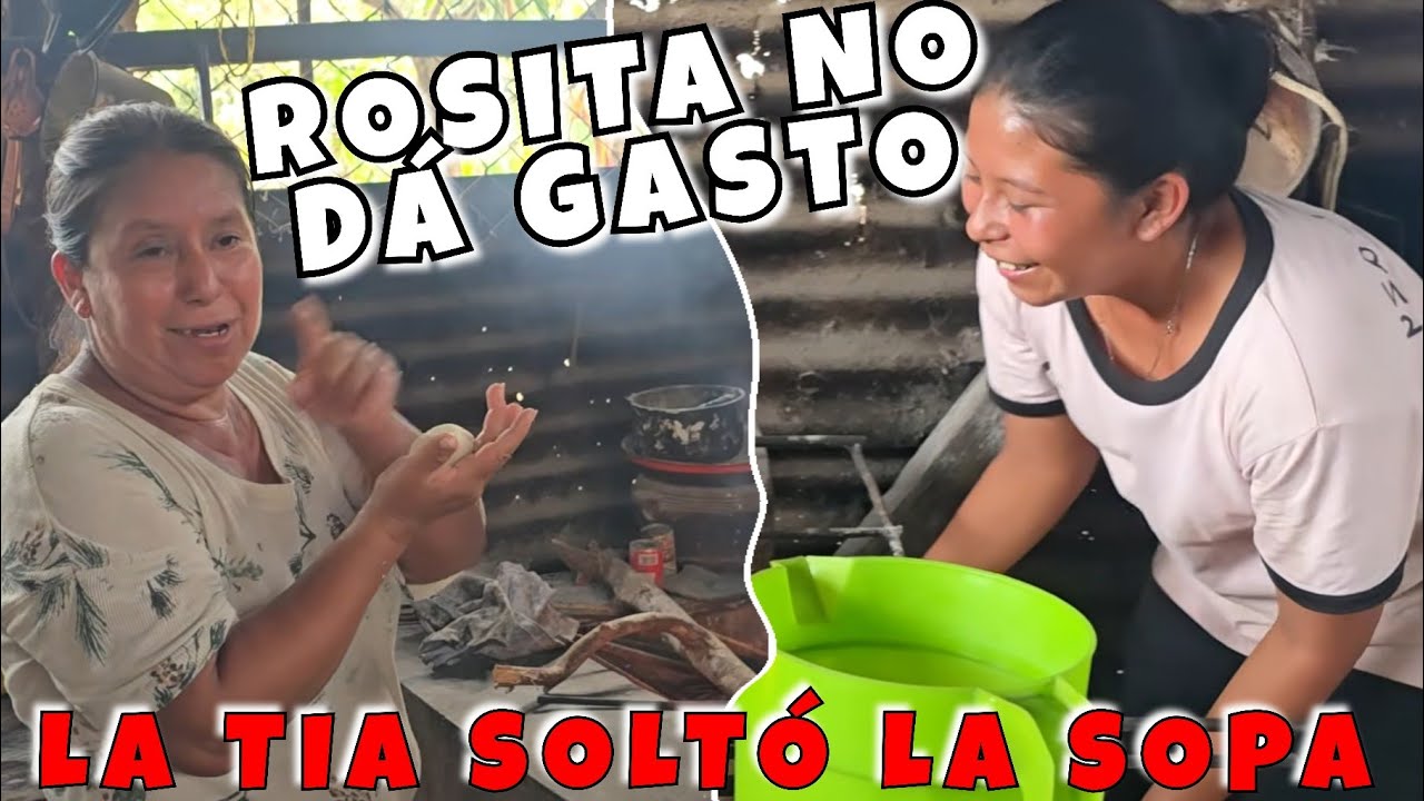 La tia de ROSITA SOLTÓ LA SOPA - Vean todo lo que descubrimos! ASÍ TERMINARON DE COCINAR