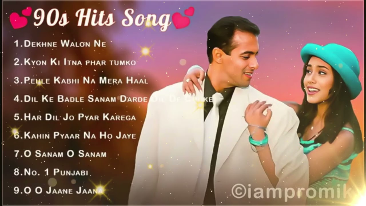 90’S Love Hindi Songs🌺🌺90’S Hit Songs 💘 Udit Narayan, Alka Yagnik, Kumar Sanu, Lata Mangeshkar