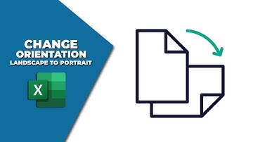 How to change page orientation landscape to portrait in Excel
