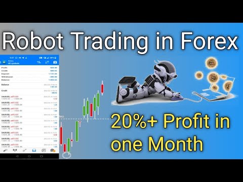 Forex Robot Trading ! My 35 Days Trading Profit  20% ! Live Trading Results