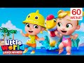 Tarian Bayi Hiu yang KEREN🦈 | Little World Bahasa Indonesia | Kartun dan Lagu Anak