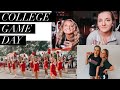 COLLEGE CHEERLEADER GAME DAY VLOG: grwm+ how I got a concussion, southeastern university