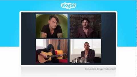 Say it with Skype and The Parlotones