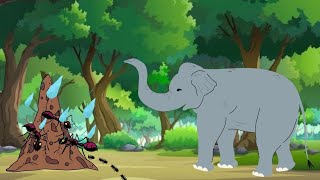 The Elephant And The Ant | A One Minute Story|