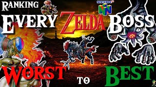 Ranking all Zelda N64 Bosses | (OoT & MM)