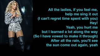 Me, Myself and I by Beyonce (Lyrics) Resimi