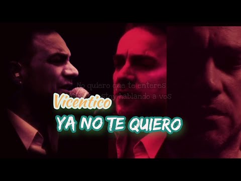 Vicentico Ya no