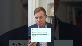 Mark Warner Responds to Concerns Over ICE Facilities in Virginia
