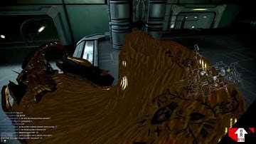 THE WONDERS OF WARFRAME(bug report): so i was floating...