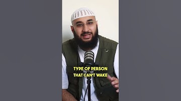 Three tips so you can wake up for Fajr everyday!