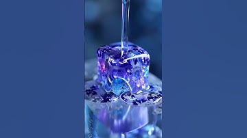 [AI ASMR] Magical Paint Tube Surpris...Cutting Glass Fruits Strawberry #ai #video  #viral