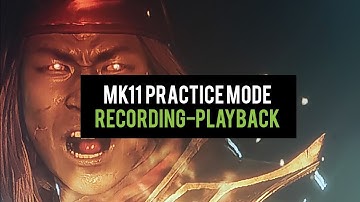 Mortal Kombat 11 - Practice mode - Opponent Repeatable Move - Recording Playback