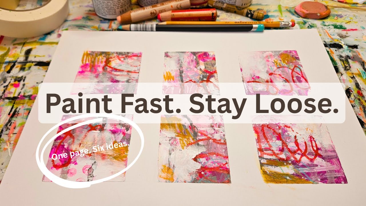 Этот простой приём помог мне перестать слишком много думать о своих картинах.