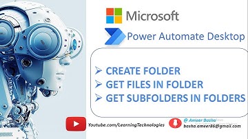 Power Automate Desktop :  Learn and Work with Folder Actions
