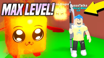 NEW PET LEVELS UPDATE IN MINING SIMULATOR!! *MAX LEVEL* (Roblox)