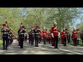 Fantastic Views as Household Cavalry March to Hyde Park - Cavalry Sunday 2023