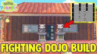 I Built The Fighting Dojo In Pokemon Pokopia Cozy Builds Series - Pokemon Pokopia