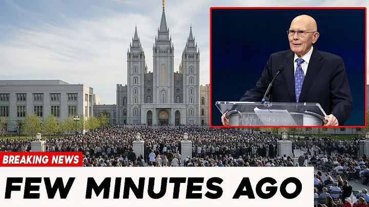 Few Minutes Ago: Dallin H. Oaks HUGE Latter day Saints announcement!