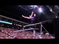 Aliya mustafina  uneven bars  2011 att american cup