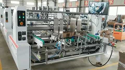 SimSun Apollo-170FCV Folder Gluer (Double side tape device)