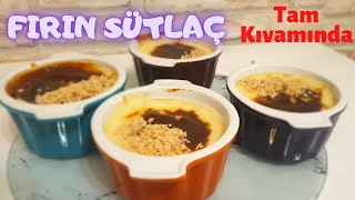 Fırın Sütlaç Tarifi ☼ TAM KIVAMINDA sütlaç yapımı