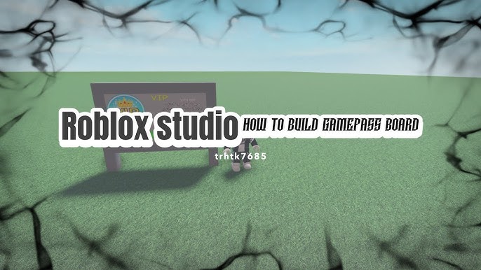 How To Make A Gamepass Board In Roblox Studio 2021