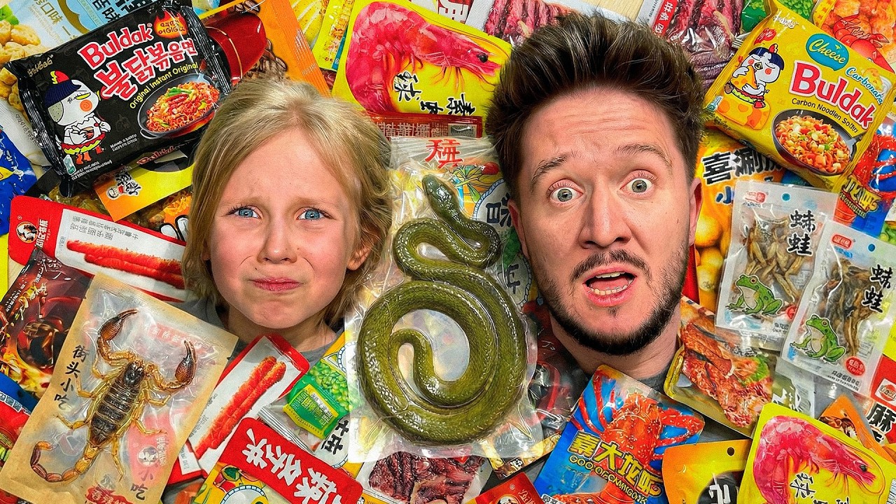 Мы РИСКНУЛИ попробовать ЭТО в Дубае *КУПИЛИ ВСЕ*