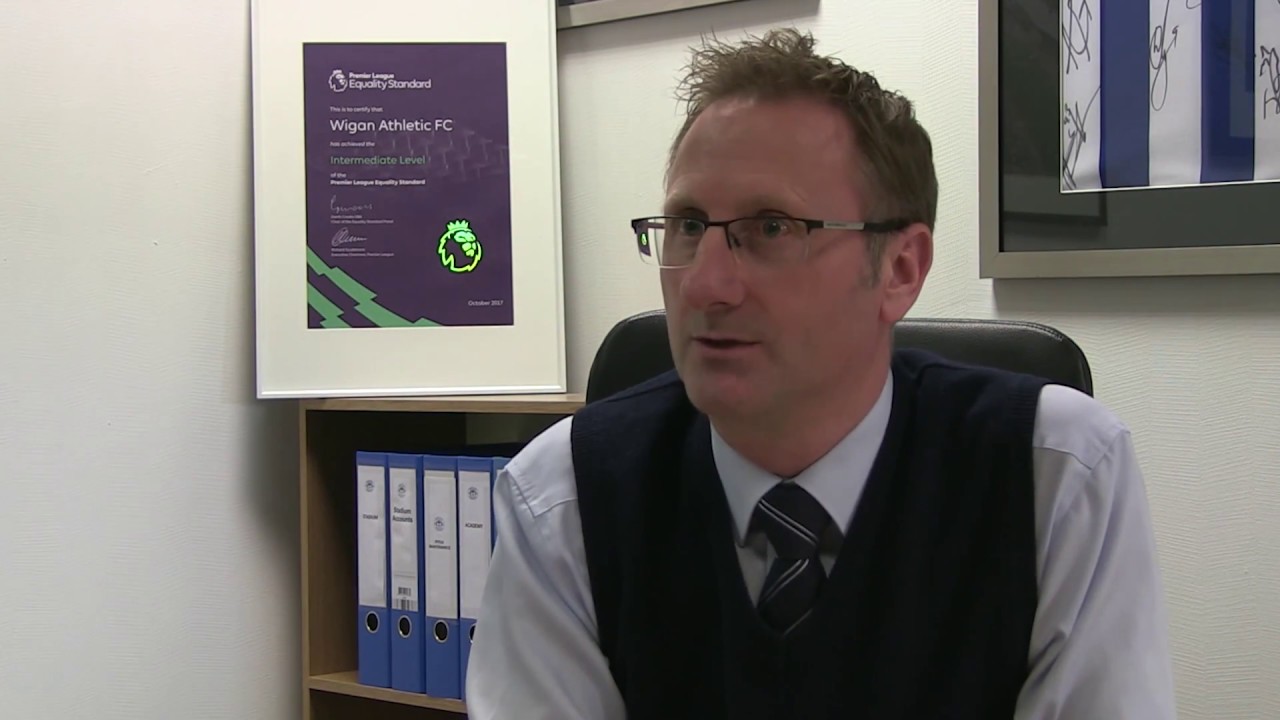 JONATHAN JACKSON: "Premier League Equality Standard recognition a proud moment." - YouTube