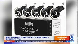 Instant Upgrade With SunnieDog Office Chair Wheels