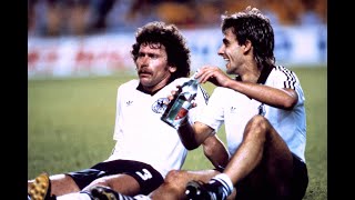 Pierre Littbarski vs Real Madrid | 1986 UEFA Cup Final 2nd Leg | All Touches & Actions