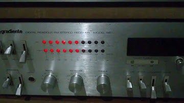 Rack  de som Vintage, MARANTZ, GRADIENTE, TECHNIS.