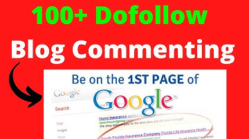 100+ Dofollow Blog Commenting sites list | Free Instant Approval Backlinks@Seosmartkey
