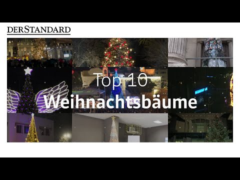 Video: Die 12 schönsten Weihnachtsbäume der Welt