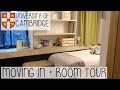 MOVING INTO CAMBRIDGE UNIVERSITY VLOG | SAYING GOODBYE, UNPACKING & ROOM TOUR