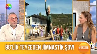 Dünyanın en yaşlı Jimnastikçisi...